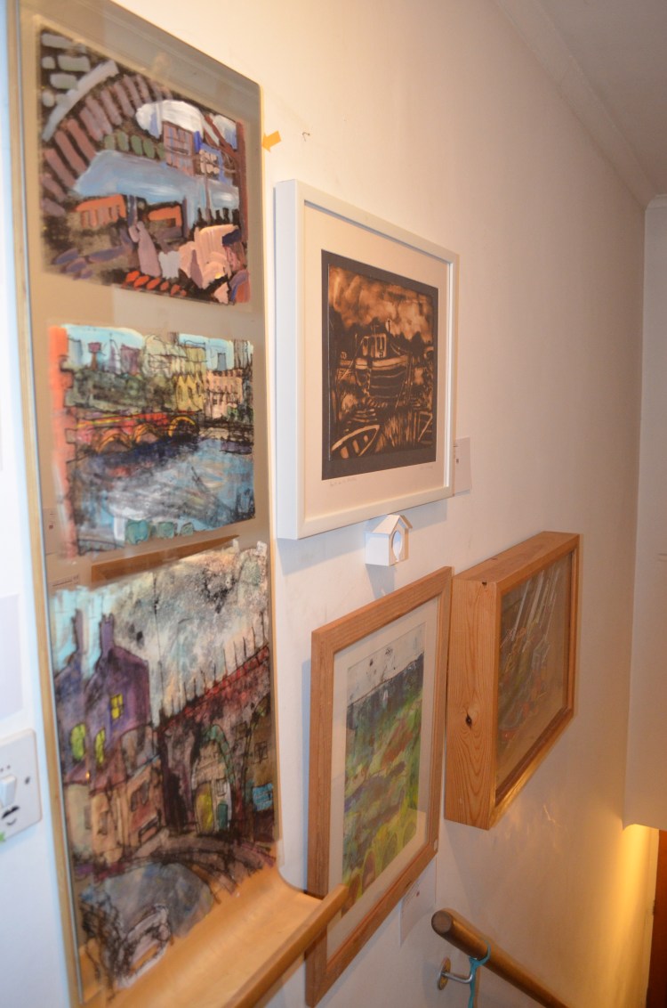 Monoprints on Acetate by Katie Moritz