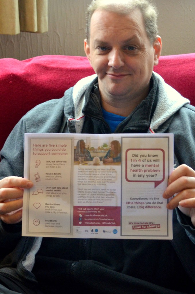 Martin is the newest Time to Change advocate.