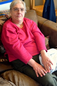 Marcia is also pleased with her nails...and manicure.