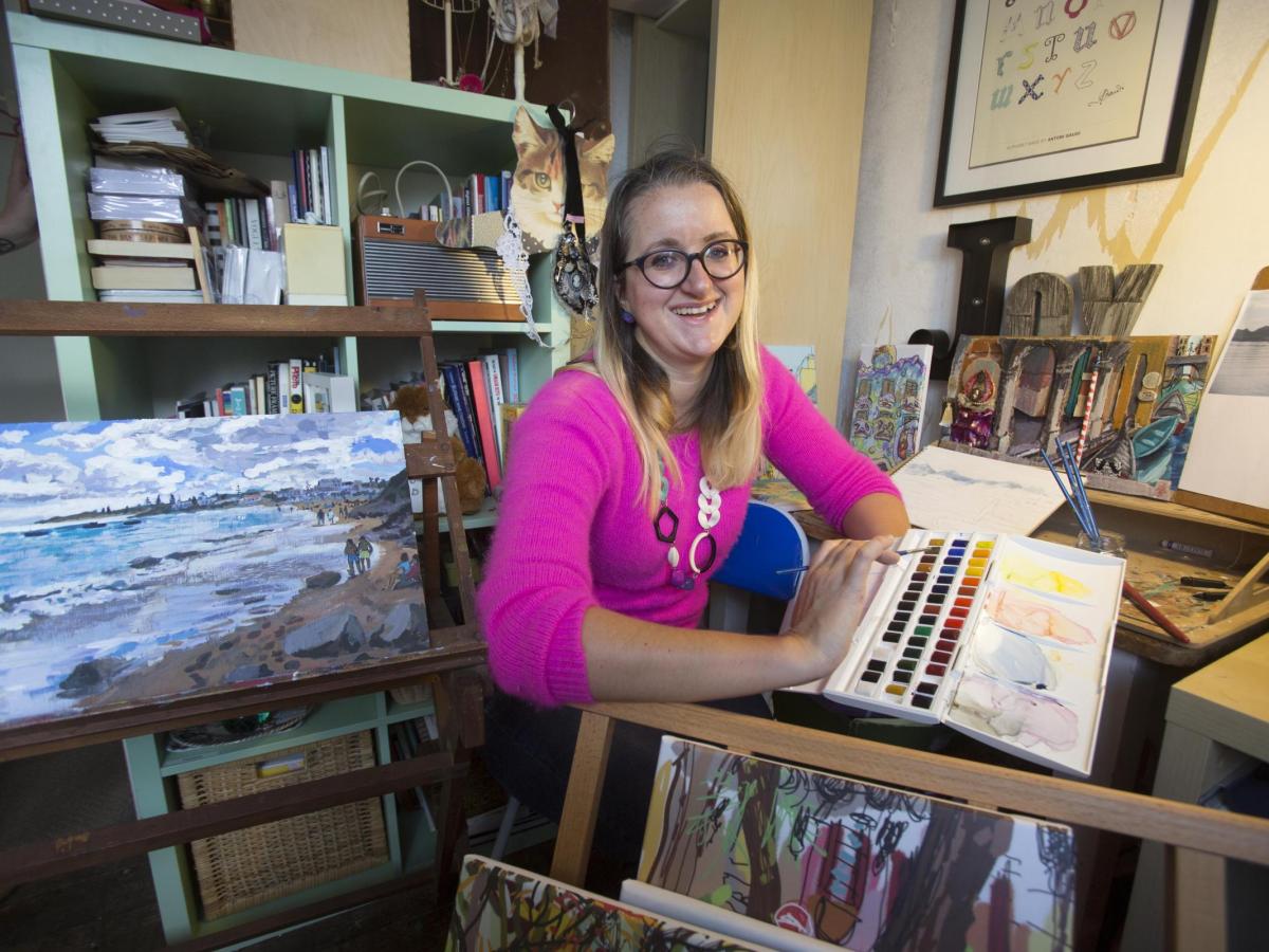 Lovely ‘Paintings from my Suitcase’ write up from Harrow&nbsp;Times