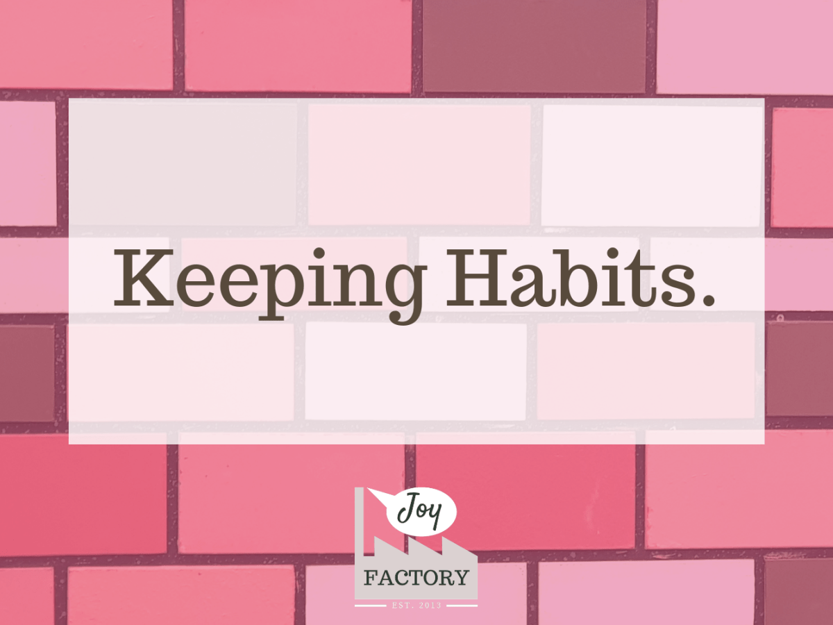 How to Keep Habits | The Parenting&nbsp;Diaries