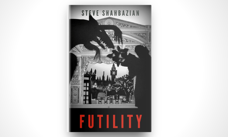 'Futility' book cover illustration by the Joy Factory