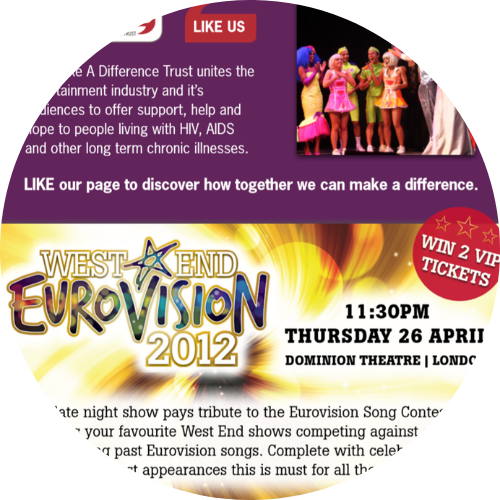 Katie had a worldwide trending hashtag, '#wee12' running the campaign