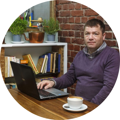 Steve Shahbazian, Author, talking about 'Futilty book cover illustration.